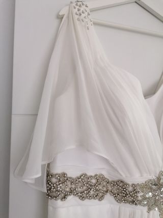 Hermoso vestido de novia
