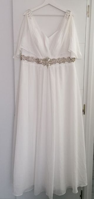 Hermoso vestido de novia