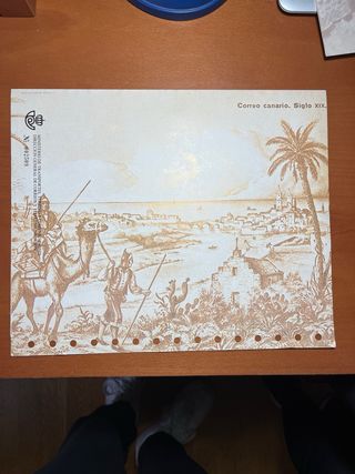 Sello nuevo antiguo canarias