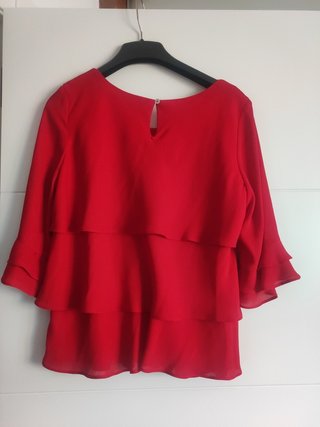 Blusa roja PILAR PRIETO