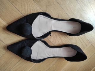 Zapatos planos negros Mango