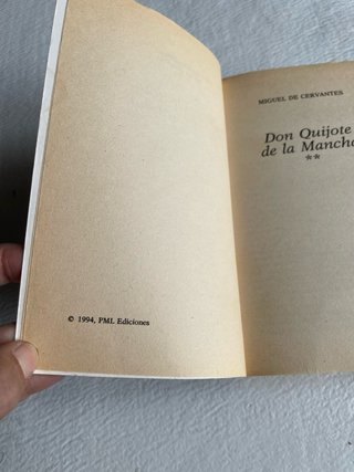 DON QUIJOTE DE LA MANCHA II de Miguel de Cervantes