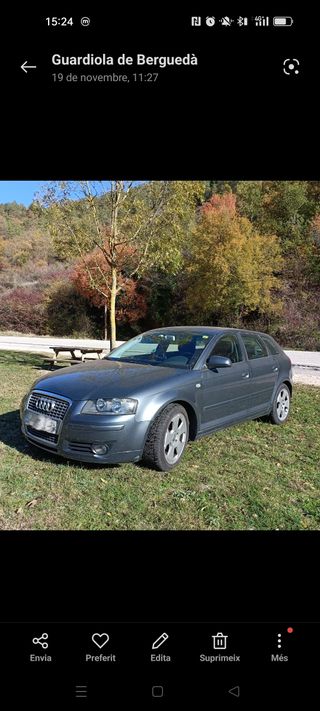 Audi A3 Sportsback 2.0 TDI 140 CV año 2006