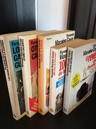 FERNANDO VIZCAÍNO CASAS. Pack 6 libros. 
