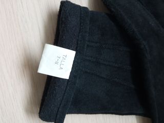 Guantes de ante.