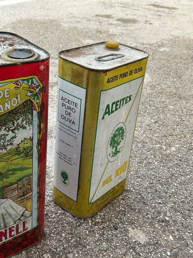 Latas aceite