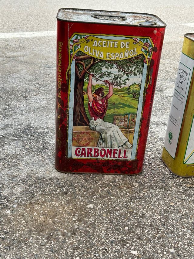 Latas aceite