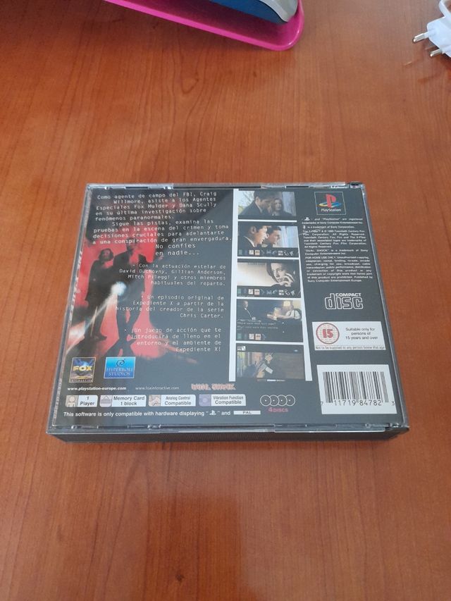 THE X FILES PLAYSTATION 1