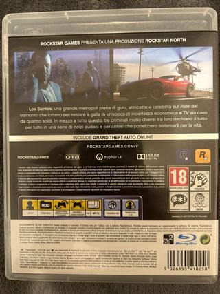 Grand theft auto 5 ps3