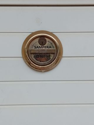 Puerta metalica parking