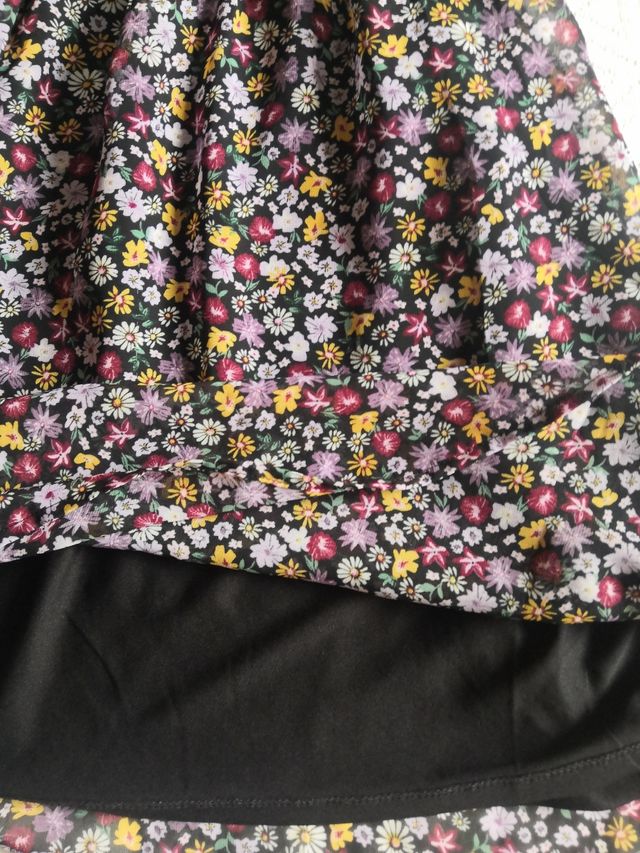 Vestido flores niña