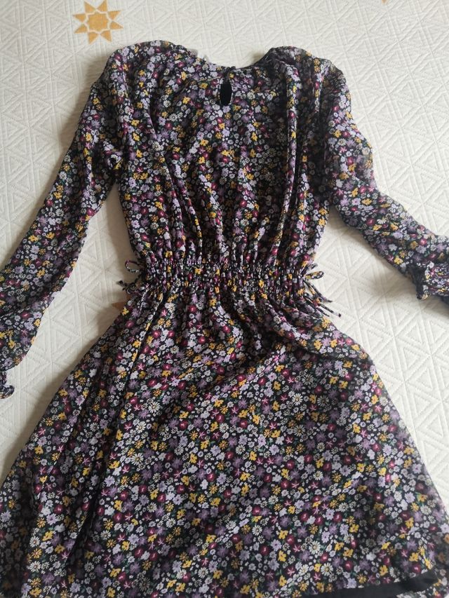 Vestido flores niña