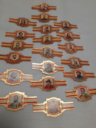 Lote de vitolas descubridores