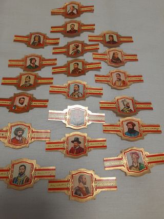 Lote de vitolas descubridores