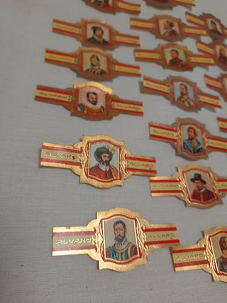 Lote de vitolas descubridores