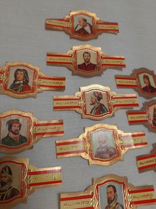 Lote de vitolas descubridores