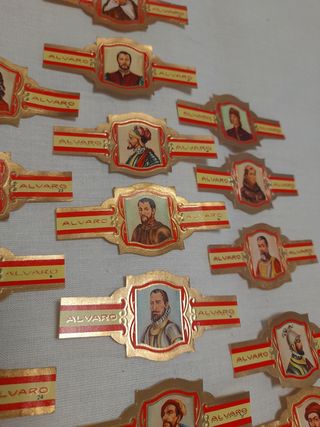 Lote de vitolas descubridores