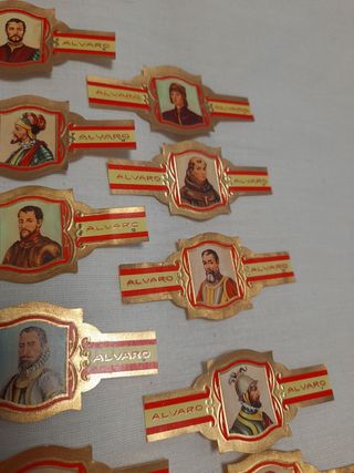 Lote de vitolas descubridores