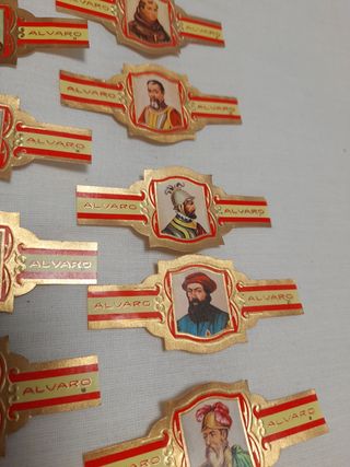 Lote de vitolas descubridores