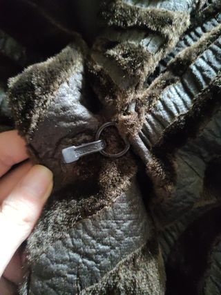 Chaquetón de piel sintética 