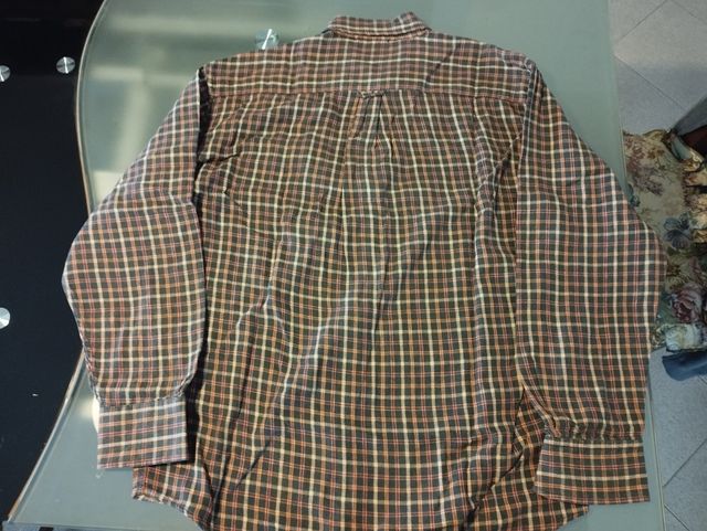 Camicia felpata marrone T46