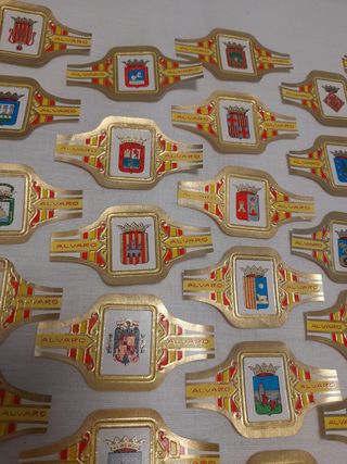 Lote vitolas provincias españolas 