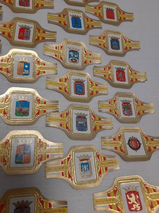 Lote vitolas provincias españolas 