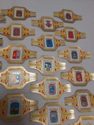 Lote vitolas provincias españolas 