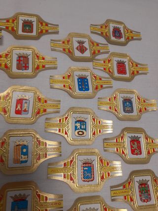 Lote vitolas provincias españolas 
