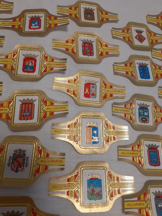 Lote vitolas provincias españolas 