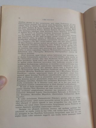 Liber Annualis Romae 1962 Pontificia Uni