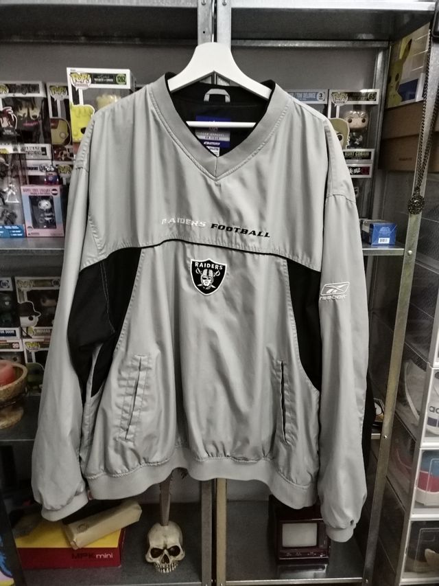 Sudadera Pullover Reebok Oakland Raiders NFL