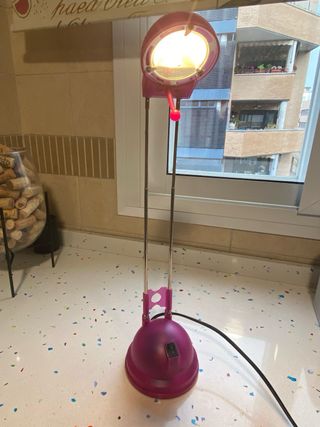 Flexo rosa regulable altura
