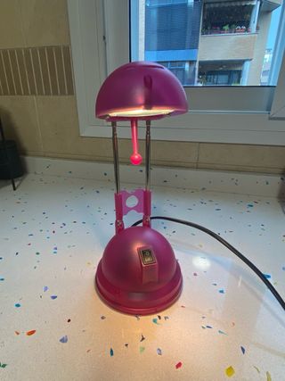 Flexo rosa regulable altura