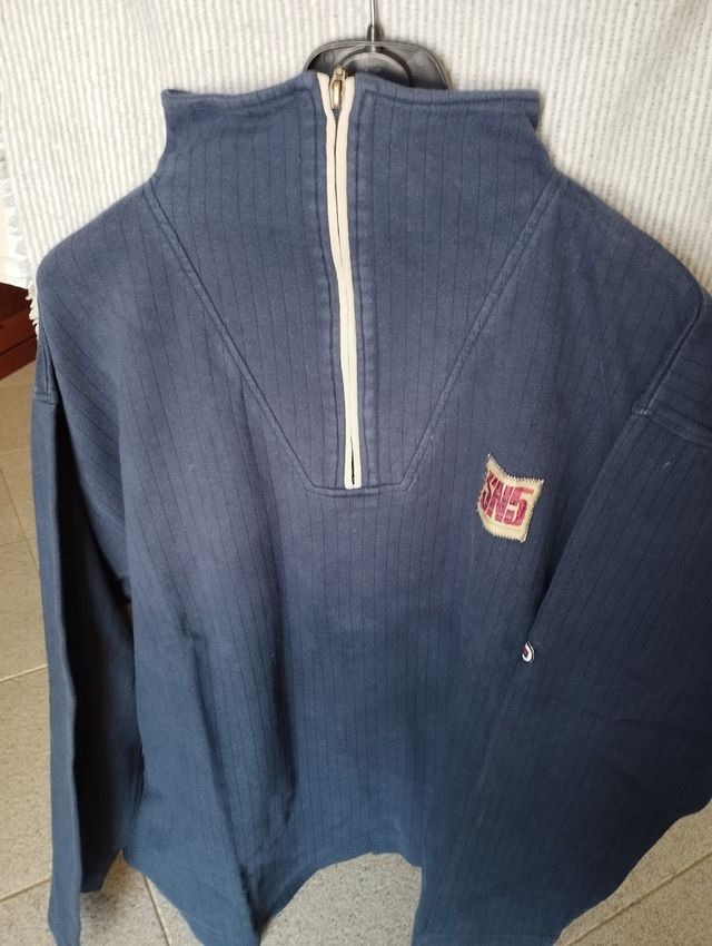 Maglione blu taglia L