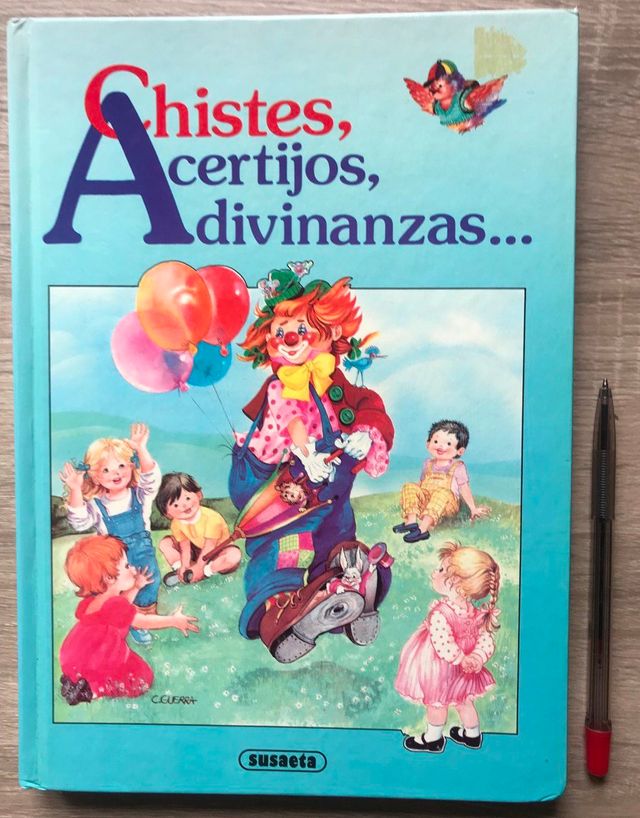 Libro infantil «Chistes, Acertijos, Adivinanzas»