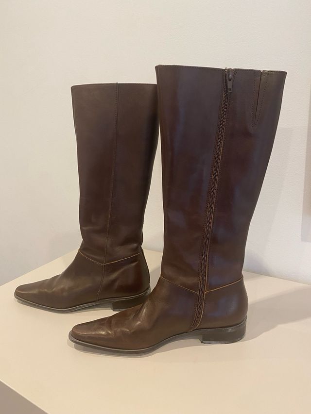 Botas de mujer LODI originales Piel marrón