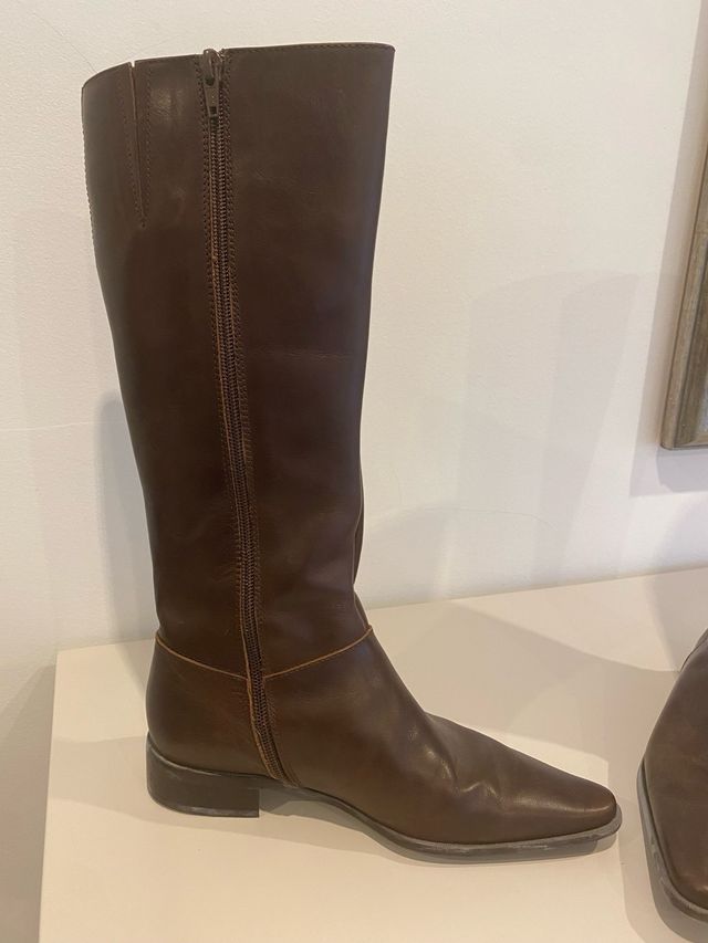 Botas de mujer LODI originales Piel marrón