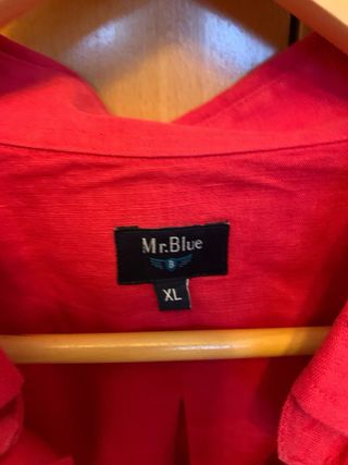 Camisa roja Mr. Blue nueva XL
