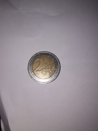 Moneda 2€ 1999 Finlandia Flor Frambuesa Amarilla