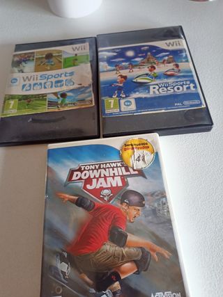 Wii con juegos