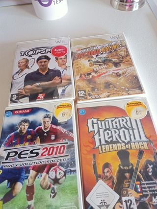 Wii con juegos