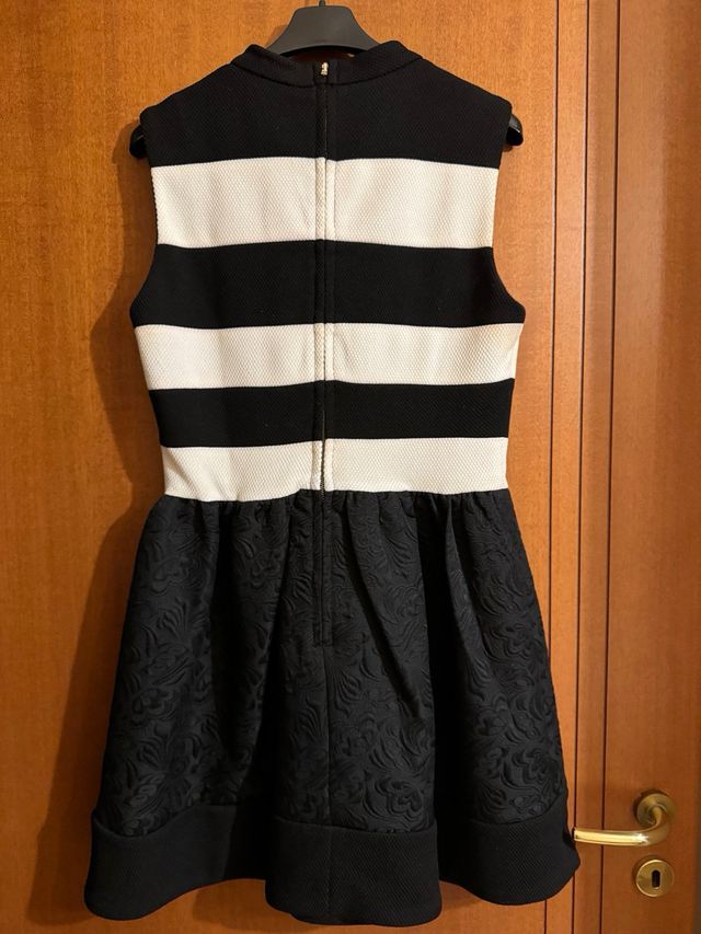 Vestito bianco e nero elegante I don’t care 