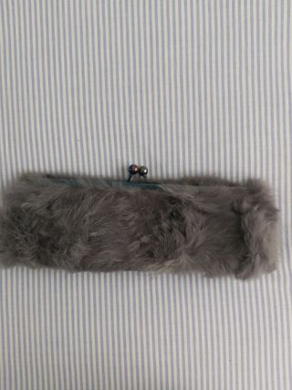 Bolso de fiesta gris