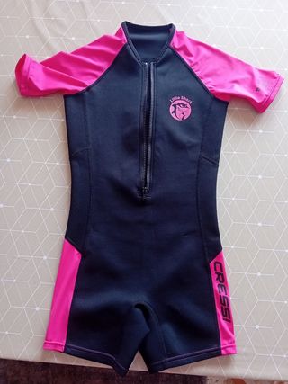 Traje neopreno niña talla 10 años
