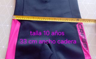 Traje neopreno niña talla 10 años