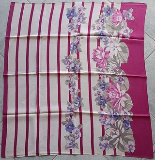 Foulard vintage 100% pura seta