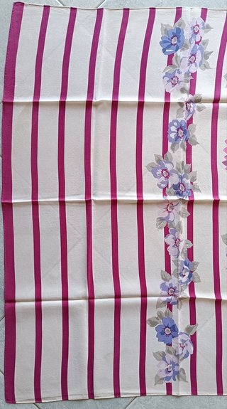 Foulard vintage 100% pura seta