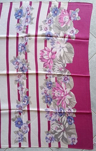 Foulard vintage 100% pura seta