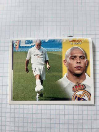 Cromo Ronaldo 02/03 ultimos fichajes